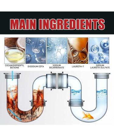 Kitchen Granules Drain Clog Remover and Cleaner Unclogs blockage from Grease or Cooking Oil - Buy Online on SooperMarket.com