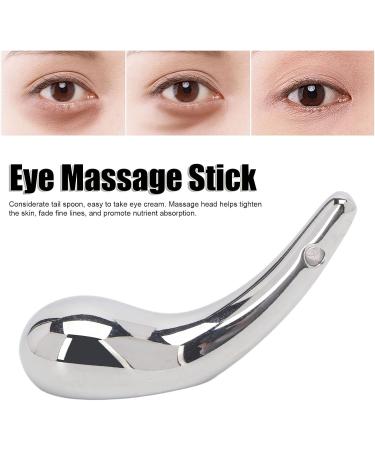 Buy Silver Eye Massage Wand Stick - Zinc Alloy Ergonomic Wrinkle Remover & Skin Care Tool for Women | Enhance Your Eye Care Routine - Buy Online on SooperMarket.com