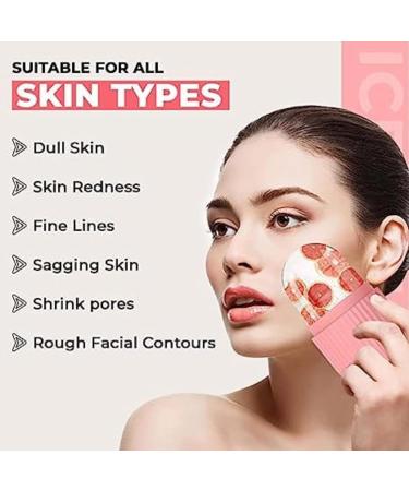 YUSI Ice Roller for Face Neck and Body - Instant Cooling and Puffiness Reduction for a Refreshed Look - Natural Skincare Tool - Buy Online on SooperMarket.com