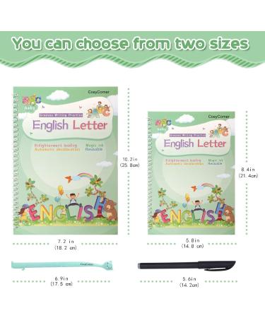 Magic Ink CopyBooks for Kids - Reusable Handwriting Workbooks | 13-Piece Set for Preschools - Improve Writing Skills - Buy Online on SooperMarket.com