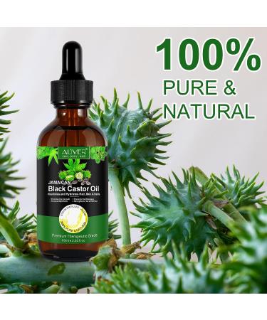 Jamaican Black Castor Oil 100% Pure Cold Pressed for Hair Growth - 60ml - Buy Online on SooperMarket.com
