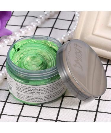 Hair Wax 6 Colors Single Use Hair Coloring Wax Styling Tool No Damage to Hair for Men and Women (Green) - Buy Online on SooperMarket.com