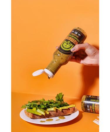 Kumana Avocado Hot Sauce Jalape o - Keto & Paleo Friendly, Sugar Free, Gluten Free, Low Carb - 13.1 oz Bottle - Buy Online on SooperMarket.com