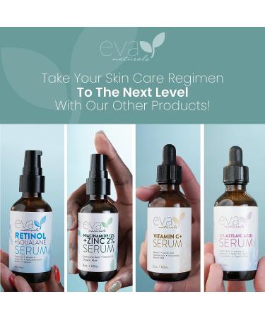 Natural Firm & Glow Skincare Set - Vitamin C, Peptide Complex, Niacinamide Serums | Eva Naturals - Buy Online on SooperMarket.com