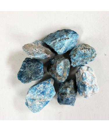 Blue Apatite Stones - Bulk Wholesale Crystal Stones - Raw Crystals Bulk 100g Stone Collection (Size : 100g) - Buy Online on SooperMarket.com