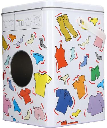 Powdered Laundry Detergent Container Window Lid Washing Machine Appearance Large Capacity Storage Box Container Powdered with Perspective - Buy Online on SooperMarket.com