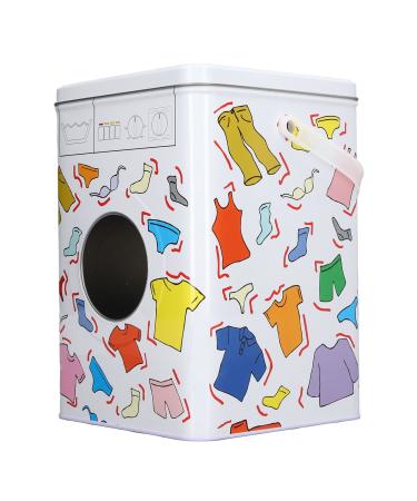 Powdered Laundry Detergent Container Window Lid Washing Machine Appearance Large Capacity Storage Box Container Powdered with Perspective