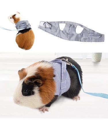 Small Animal Harness Leash Ferret Harness Outdoor Walking Vest Harness for Chinchilla Rat Squirrel Hedgehog Ferret Outdoor Walking Clothes (Blue S) - Buy Online on SooperMarket.com