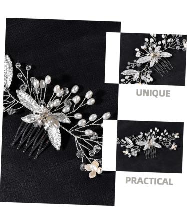 FOYTOKI Handmade Crystal Tiara Bridal Hair Comb Wedding Hair Accessories for Brides Wedding Hair Comb for Brides Bride Headpieces for Wedding Bridal Rhinestone Headpieces Bridal Headdress - Buy Online on SooperMarket.com