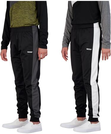 Hind Boys 4-Piece Active Long Sleeve Quick Dry T-Shirt and Jogger Set - Black, Size 10 - Buy Online on SooperMarket.com