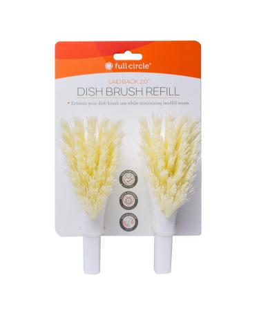 Full Circle Laid Back 2.0 Dish Brush Refills 2 Brush Refills