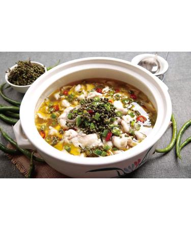 Whole Szechuan Green Peppercorns Premium Sichuan Peppercorns Wild Ma Pepper Chinese Seasoning Spicy and Delicious Recipes Jin Yang Qing Hua Jiao 50G - Buy Online on SooperMarket.com