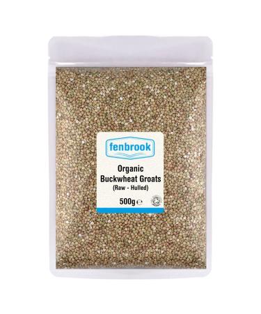 Organic Buckwheat Groats (Raw Hulled) 500g | Certified Organic by Fenbrook Organic