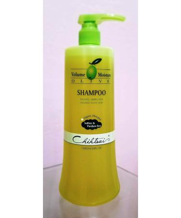 Chihtsai Volume Moisture Olive Shampoo & Conditioner Set | Sulfate & Paraben Free | 34 Fl. Oz | International Shipping Available - Buy Online on SooperMarket.com