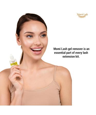 Professional Gel Remover for Eyelash Extensions - Clear & Powerful Adhesive Lash Remover for Sensitive Skin (15g) - Quick & Non-Scent Thick Type - Buy Online on SooperMarket.com