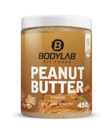 BODYLAB24 High protein Peanut Butter Powder Light 450g protein-containing powder from ground peanuts with all nutrient advantages of peanuts with significantly lower fat content