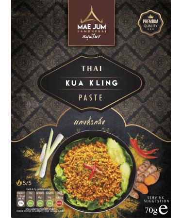 Traditional Thai Kua Kling Curry Paste (1 x 70g) by Mae Jum