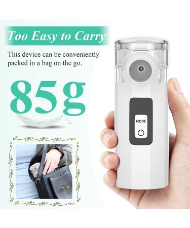 PIFUNY Handheld Inhaler Nebulizer - Portable Asthma Machine for Kids with 2 Masks & Mouthpiece - Rechargeable for Travel & Home Use - Buy Online on SooperMarket.com