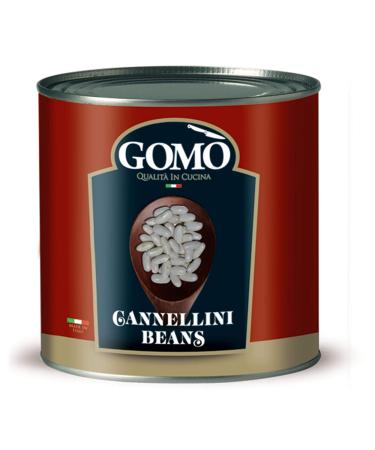 Gomo Cannellini Beans in Brine - 1x2.5kg