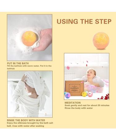 Handmade Bath Bombs Gift Set with Natural Essential Oils - Perfect Birthday Gift for Women, Kids, Men - 12 Piece Bubble Bath Bombs Set - Buy Online on SooperMarket.com