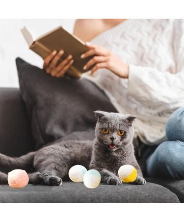 QIODAZOO 12PCS Cat Toy Balls 6 PCS Cat Bell Ball and 6 PCS Cat Soft Ball for Kitten Cat Interacitve Indoor Colorful Toy (Random Color) - Buy Online on SooperMarket.com