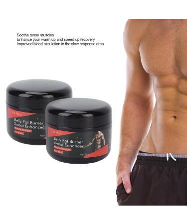 Hot Cream Sweat Fat Burning Gel - 2 x 60G Slimming Cream for Abdomen & Buttocks | Anti-Cellulite Weight Loss Solution - Buy Online on SooperMarket.com