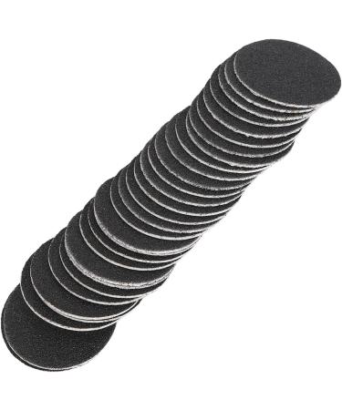 Electric Foot File Discs Foot File Replacement Sandpaper Pad 180 Grit Dead Skin Removal Replaceable Self-Adhesive Pedicure Tool Black for - Buy Online on SooperMarket.com