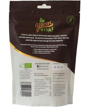 YaconViva! Organic Cacao Nibs Sweetened with Organic Yacon Syrup 300g | 100% Natural Peruvian Superfood | High in Fibre | Low Carb Gut Health | Source of Magnesium & Potassium - Buy Online on SooperMarket.com
