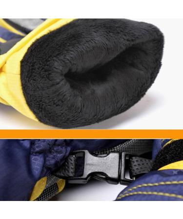 Ski Gloves Couple Outdoor Cold-Proof Plus Velvet Riding Gloves Wind-Proof Cold-Resistant Warm Split-Finger Gloves Lorange - Buy Online on SooperMarket.com