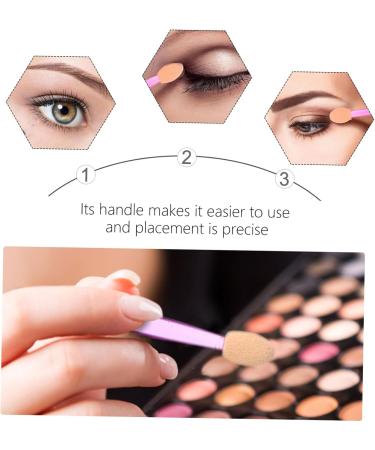 Healeved 160 Pcs Sponge Makeup Stick Eyeshadow Makeup Brush Cosmetic Eye Shadow Sponge Non Latex - Buy Online on SooperMarket.com