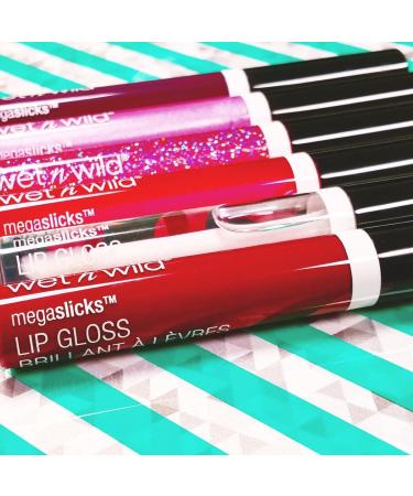 wet n wild MegaSlicks Red My Cherry Amour Lip Gloss | High Gloss Lip Makeup - Buy Online on SooperMarket.com