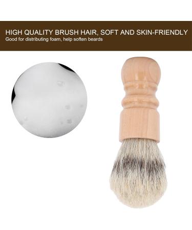 Premium Men's Shaving Brush - Foisy Bristle Portable Beard & Facial Cleaning Brush for Home & Salon Use - Buy Online on SooperMarket.com