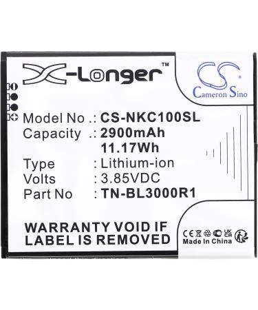 Battery Replacement for C100 N152DL | C100 2022 TA-1520 | TN-BL3000R1 - International Shipping Available - Buy Online on SooperMarket.com