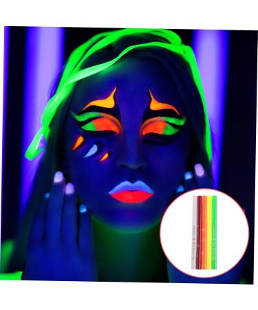 HAPINARY 5pcs Halloween Paint Pen Glow Eyeliner Pencil Eyeliner Fluorescence Make up Highlighter Plastic - Buy Online on SooperMarket.com