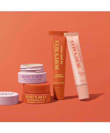 Burt s Bees Moonlight Orchard Lip Sleeping Mask - Hydrating Overnight Lip Treatment & Stocking Stuffer Gift | Hyaluronic Acid & Squalane - 0.45 oz - Buy Online on SooperMarket.com