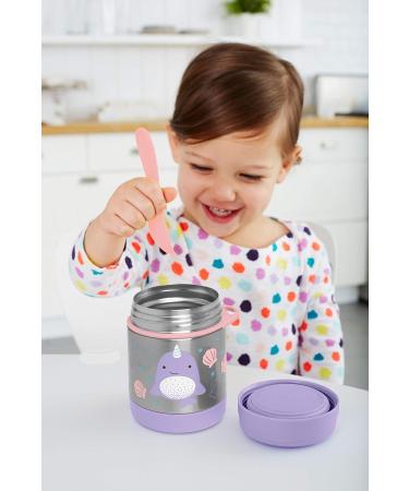 Skip Hop Narwhal Insulated Food Jar - BPA-Free, Leak-proof, 10oz Capacity - Buy Online on SooperMarket.com