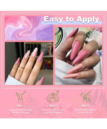 Lavender Violets 15ml Gel Nail Polish | UV LED Soak Off | Salon Quality Carnation A0025 - Buy Online on SooperMarket.com