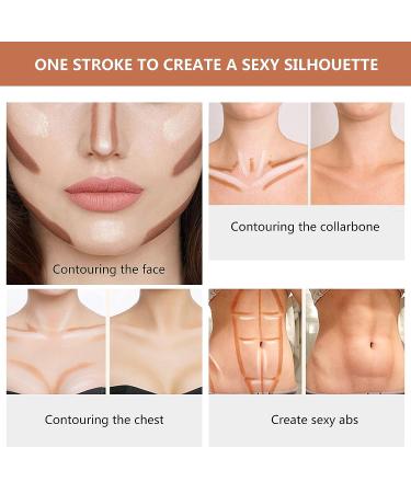 FREEORR 8 Colors Cream Contour Stick & Concealer - Full Coverage, Smooth Glide - 4 Pcs Highlighting & Shading Sticks - Buy Online on SooperMarket.com