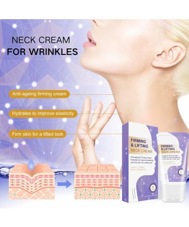 Neck Creams for Firming Roller 120g Neck Firming Cream Anti Wrinkle Cream with Vitamins E & C Skin Tightening Cream Neck Tightening Cream for Neck Tightening Lifting Sagging Skin - Buy Online on SooperMarket.com