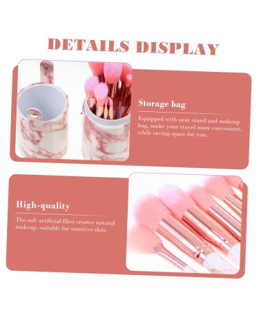 7-Piece Makeup Brush Set - Professional Quality Cosmetic Tools for Flawless Application | Ideal for Dresser & Travel - Buy Online on SooperMarket.com