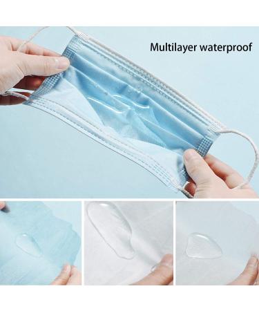 Wish Disposable Face Masks - Pack of 50 - 3 Ply - Wide Ear Loop for Extra Comfort - Ships from USA - Buy Online on SooperMarket.com