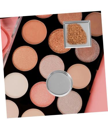 NOLITOY 30pcs Aluminum Empty Makeup Palette Pans - DIY Eyeshadow Metal Plates for Cosmetics - Buy Online on SooperMarket.com