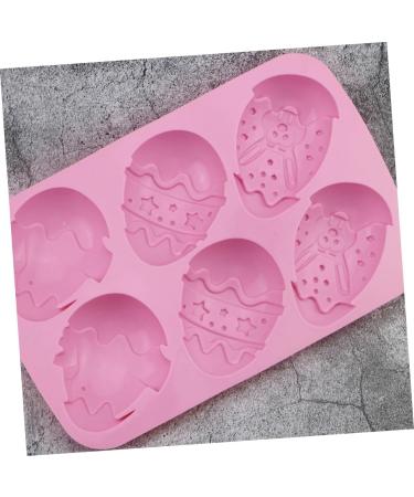 NAMOARLY 2pcs Easter Egg Pastry Chocolate Candy Mold Ice Cube Mould Silicone Cake Molds Embossed DIY Sugar Mold Egg Dessert Baking Bunny Ice Cube Mold Fondant Cake Mould Biscuit Pudding - Buy Online on SooperMarket.com
