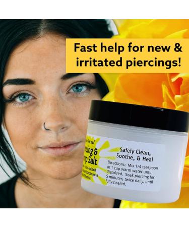Urban ReLeaf Piercing Bump Relief Set | Keloid Treatment & Sea Salt Solution - Made Fresh in USA - Buy Online on SooperMarket.com