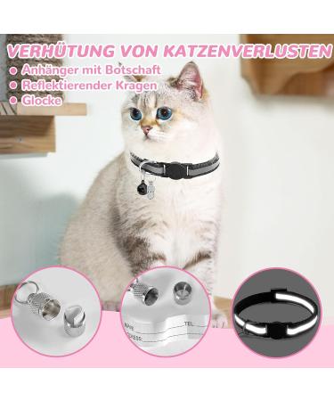 Adjustable Cat Dishes Set - Breathable Mesh & Soft Lining for Cats Kittens Dogs & Puppies (XS Black) - Ideal for International Shipping - Buy Online on SooperMarket.com