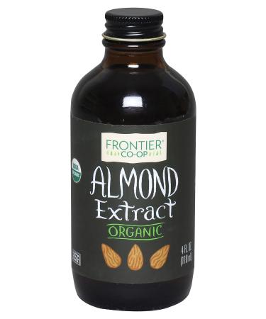 Frontier Almond Extract Certified Organic, 4-Ounce Bottle