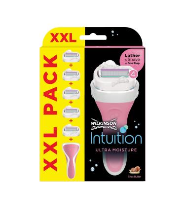 Wilkinson Sword Intuition Ultra Moisture Razor with 5 refills