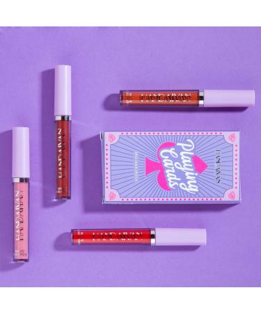 MIESCHER 4Pcs Matte Liquid Lipstick Set | Long Lasting, Waterproof, & Pigmented | Professional Colorful Cosmetics | Non-Stick Cup | Makeup Gift Sets for Girls & Women | Halloween Christmas (Set 05) - Buy Online on SooperMarket.com