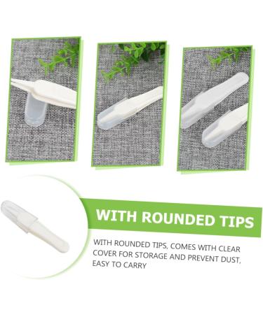 SECFOU 5pcs Baby Navel & Nose Cleaner Clip Tweezers Set - Ear Cleaning Gadgets - Buy Online on SooperMarket.com
