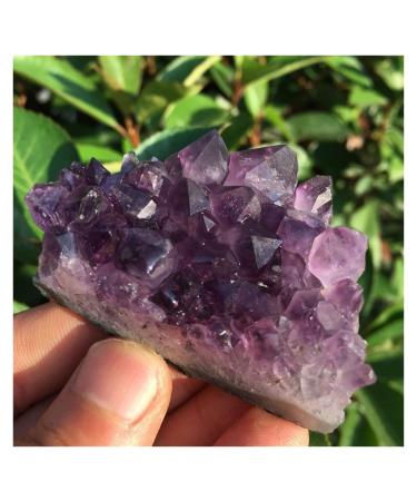 Natural Crystal Rough Natural Amethyst Quartz Crystal Cluster Specimen Healing 50-60g